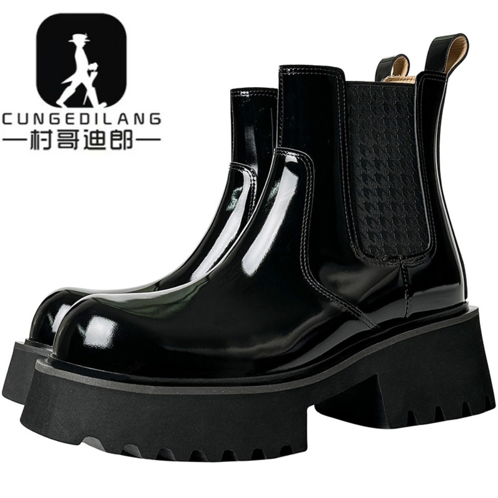 Kışlık Erkek Chelsea Botları,  - Men'S Shoes With Height Increase incelemesi ve fiyatı