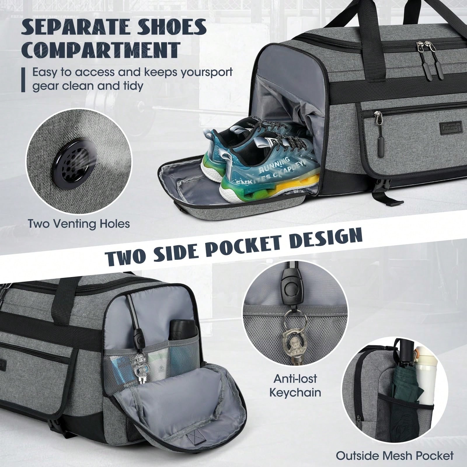55L Hacimli, Hem Erkekler Hem  - Men'S Shoes Water Resistant incelemesi ve fiyatı